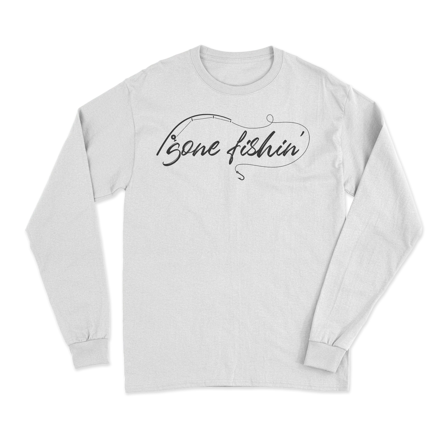 Gone Fishing v2 Men Long Sleeve Shirt