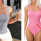 Square Neck Jumpsuit Sleeveless Slim Fit Tank Top