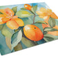 Florida Orange Blossom in Watercolor Glass Cutting Board