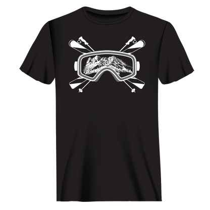 Ski Goggles T-Shirt for Men
