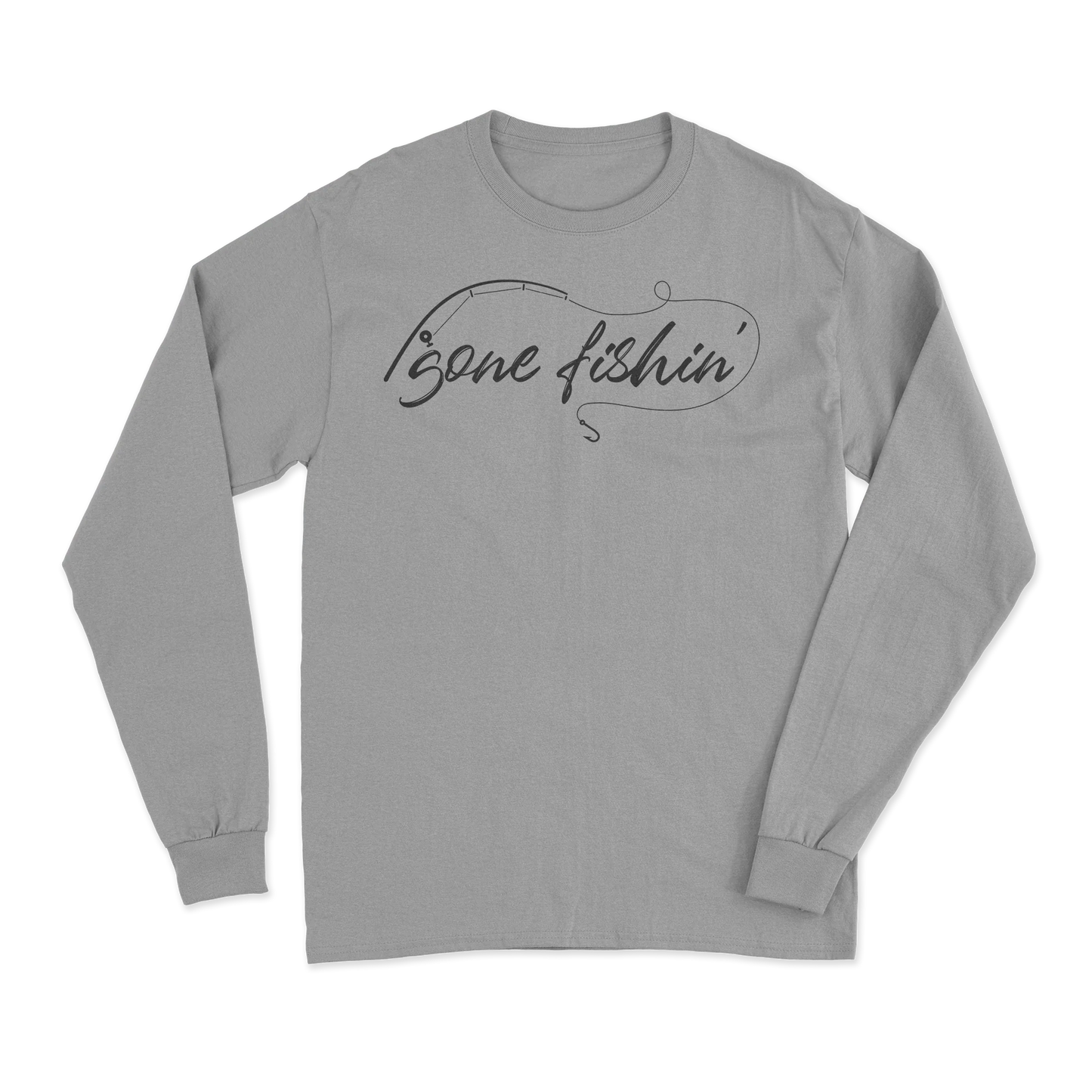 Gone Fishing v2 Men Long Sleeve Shirt