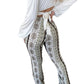 Women's  Flare Ethnic Print Pants