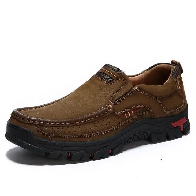 Men Casual Outdoor Slip-on Genuine Leather