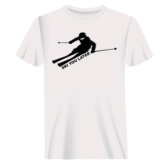 Ski You Later T-Shirt for Men