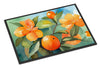 Florida Orange Blossom in Watercolor Doormat