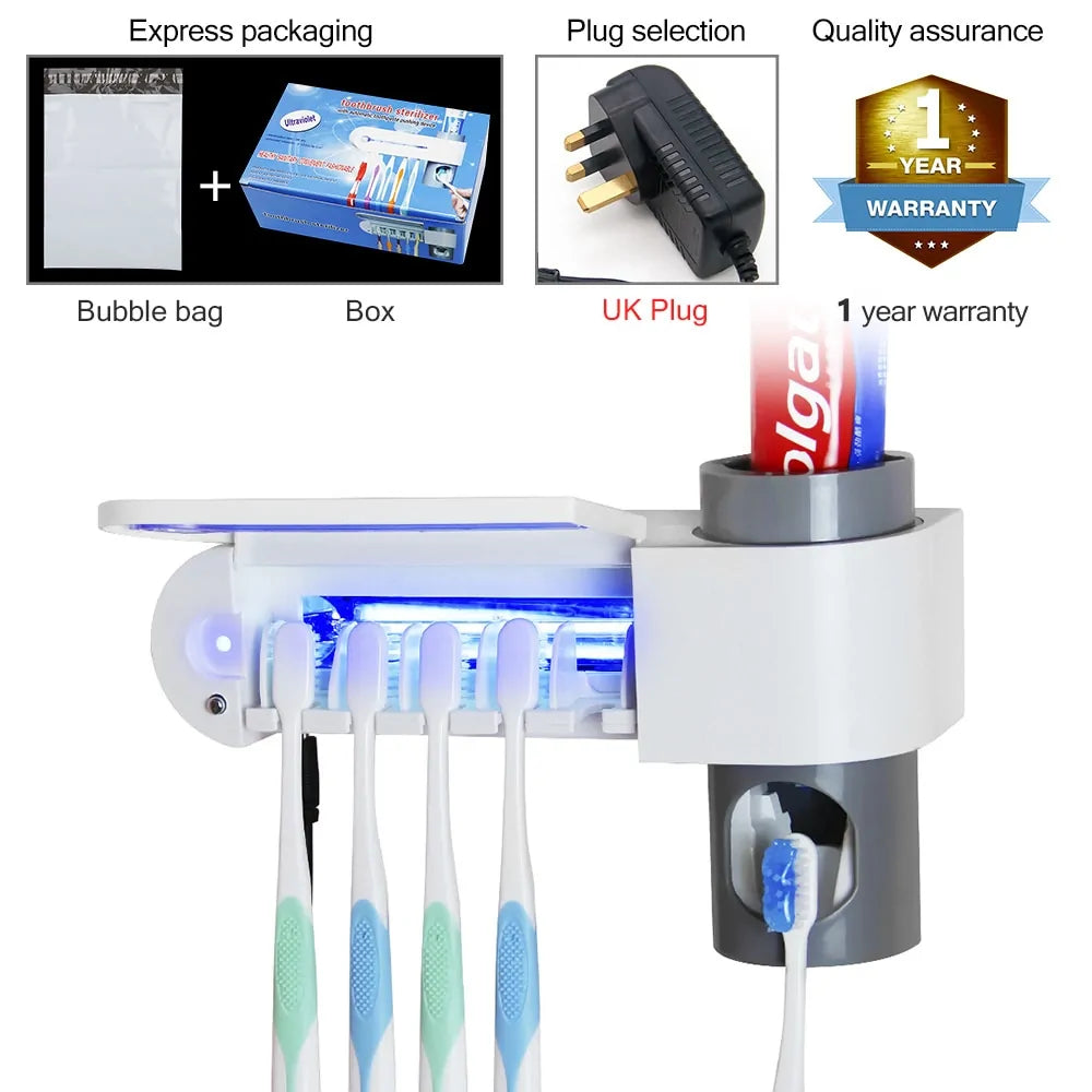 UV Light Ultraviolet Toothbrush Sterilizer