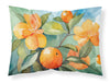 Florida Orange Blossom in Watercolor Standard Pillowcase