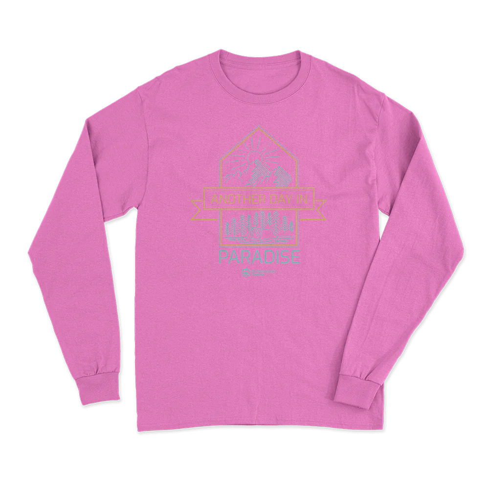 Another Day In Paradise Men Long Sleeve Shirt