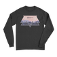 Camping Triangles Men Long Sleeve Shirt