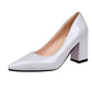 Women's Sexy Mid Heel Pointed Toe Shoes