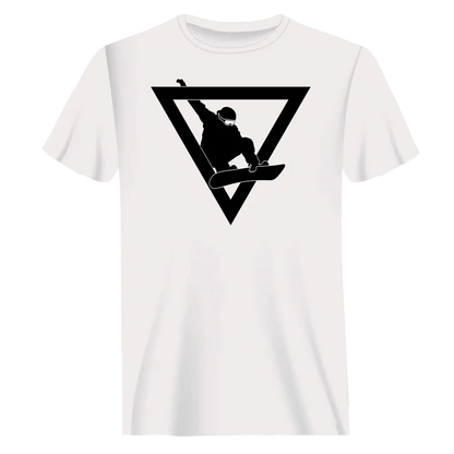 Snowboarder Geometry T-Shirt for Men