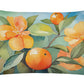 Florida Orange Blossom in Watercolor Throw Pillow
