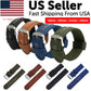 18mm 20mm 22mm 24mm Military Canvas Nylon Wrist Watch Band Strap Bracelet Sport