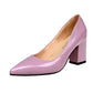 Women's Sexy Mid Heel Pointed Toe Shoes