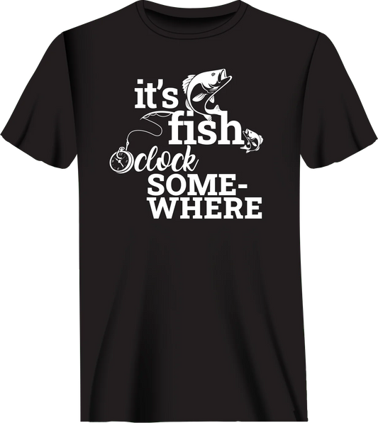 Its Fishing o'Clock T-Shirt for Men