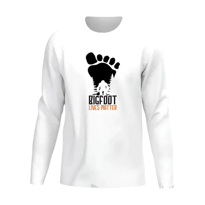 Bigfoot Lives Matter Men Long Sleeve Shirt