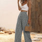 VCAY Ditsy Floral Wide Leg Pants