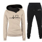 Winter Tracksuit Set: Hoodies + Pants