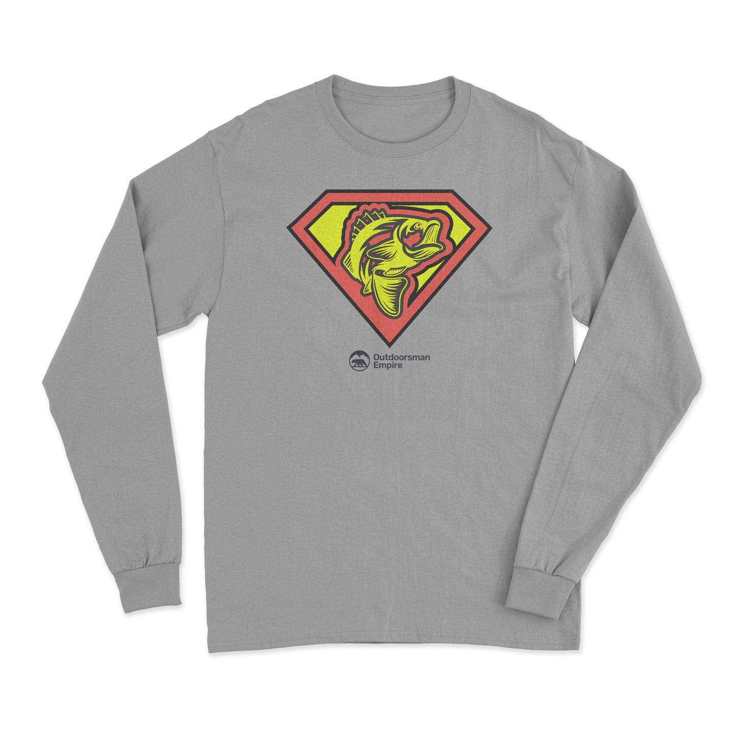 Super Fishing Men Long Sleeve Shirt