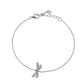 S925 Sterling Silver Bee Butterfly Bracelet