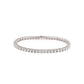 Sterling Silver D Color Moissanite Tennis Bracelet For Women