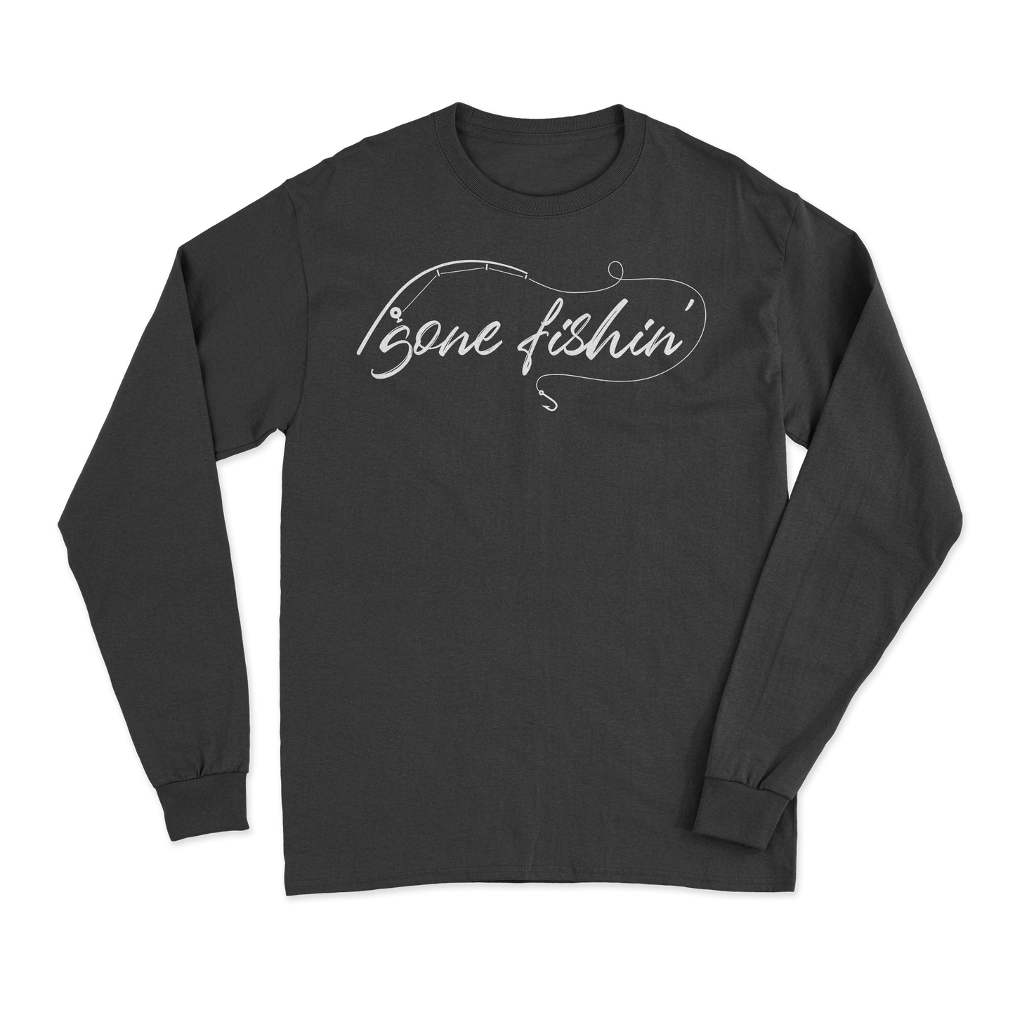 Gone Fishing v2 Men Long Sleeve Shirt
