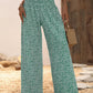 VCAY Ditsy Floral Wide Leg Pants