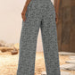 Ditsy Floral Print Wide Leg Pants