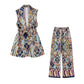 Printed Waistcoat and Pants