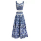 Women Designer Summer Midi Dress