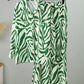 Loose Stripe Pants Set Elegant Long Sleeve Top