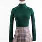 Wild Sweater Women Pullover Slim Fit Turtleneck Women Sweater