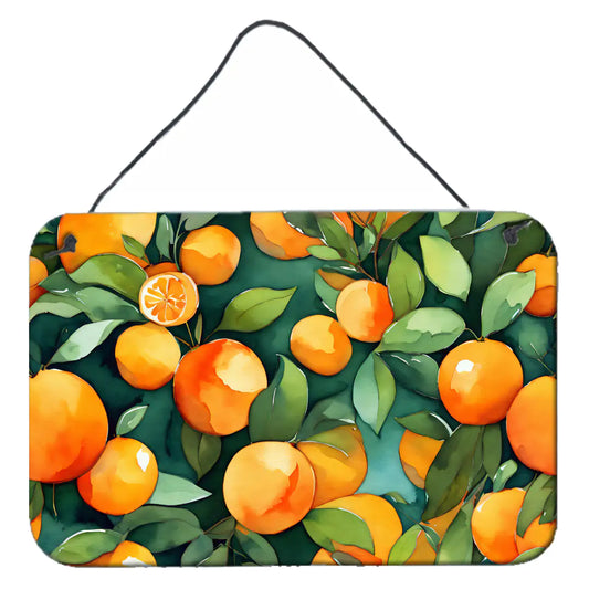 Florida Orange Blossom in Watercolor Wall or Door Hanging Prints