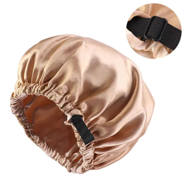 Women Satin Sleeping/Shower Cap