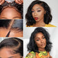 Glueless Ready To Wear And Go 4x4 Lace Closure Body Wave Short Bob Human Hair Wigs 10-16 Inches Pre Cut Lace Body Wave Bob Wig