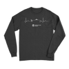 Fishing Cardiogram Men Long Sleeve Shirt