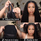Tracy Hair 6x4 HD Lace Glueless Wig Human Hair Ready to Wear and Go Pre Cut Wig Kinky Curly Hair for Women Pre Plucked Wig