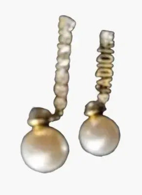 Lux Pearl Design Earrings