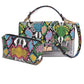Jelly Snake Print Shoes and Handbag Set