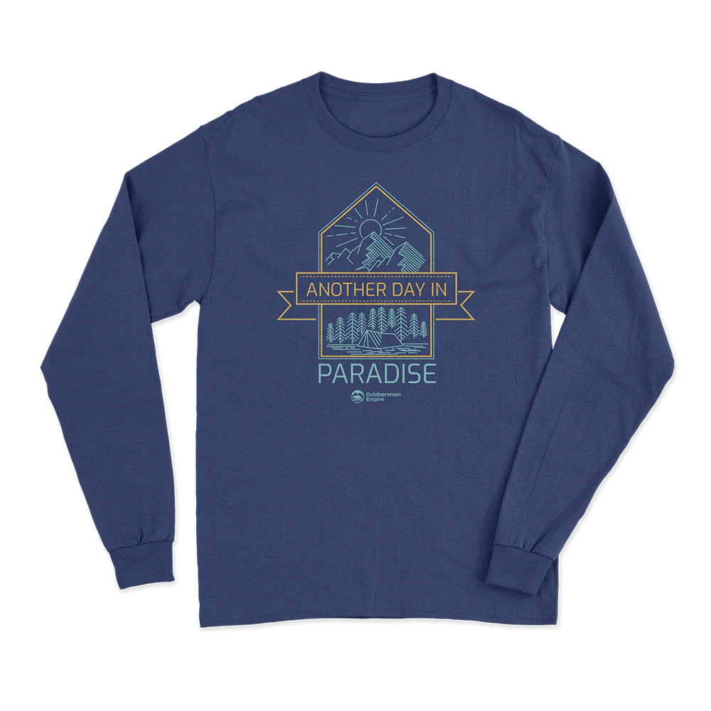Another Day In Paradise Men Long Sleeve Shirt