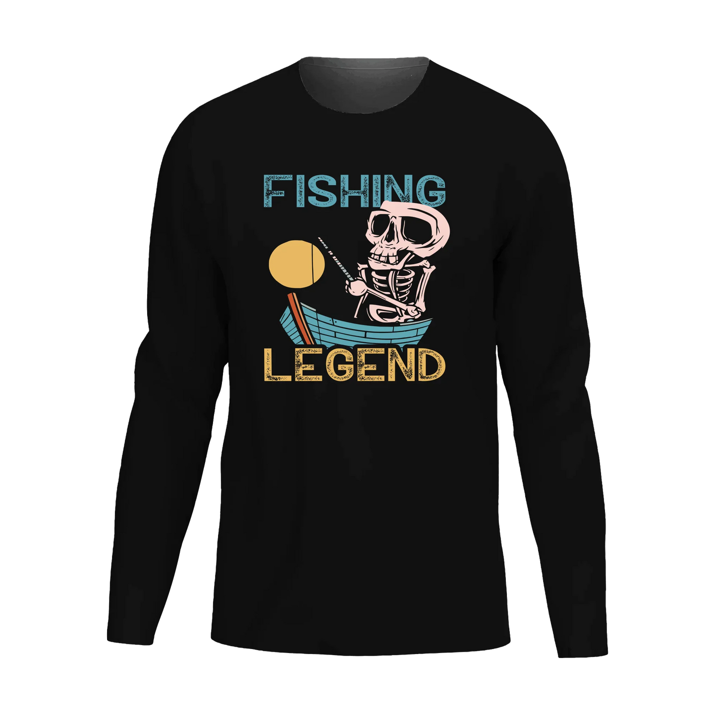 Fishing Legend Men Long Sleeve Shirt