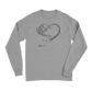 Fishing Heart' Men Long Sleeve Shirt
