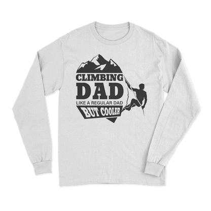 Climbing Dad Men Long Sleeve Shirt