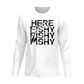 Here Fishy Fishy Men Long Sleeve Shirt