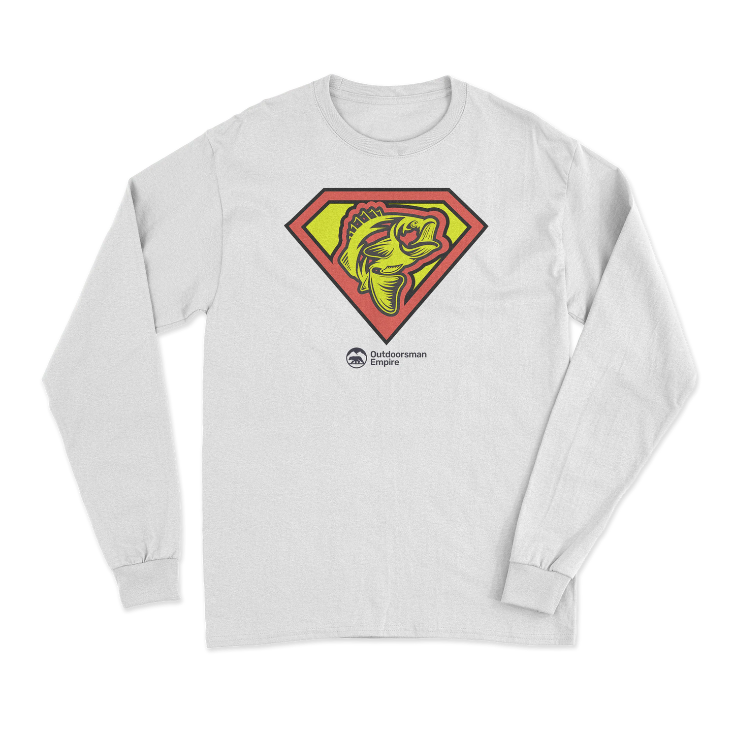 Super Fishing Men Long Sleeve Shirt