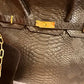 Lux Crocodile Design Bags