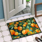 Florida Orange Blossom in Watercolor Doormat