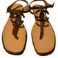 Women Thong Design Sandals With Back CC