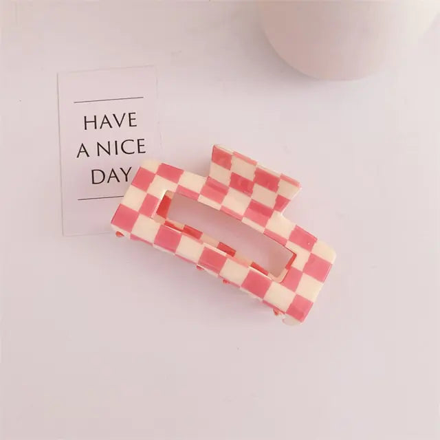 Rectangle Hair Claw Clips