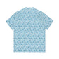Men's Azul Tropical Flower Hawaiian Shirt